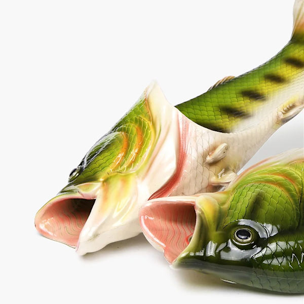 Roliga fisksandaler i PVC för sommarstranden 32-33