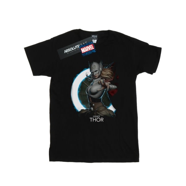 Marvel Girls Female Legacy Thor puuvilla T-paita 9-11 vuotta musta musta 9-11 vuotta