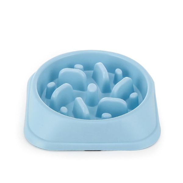 Anti-Glutton Hundskål Slow Feeding Bowl med halkfri bas, Exte