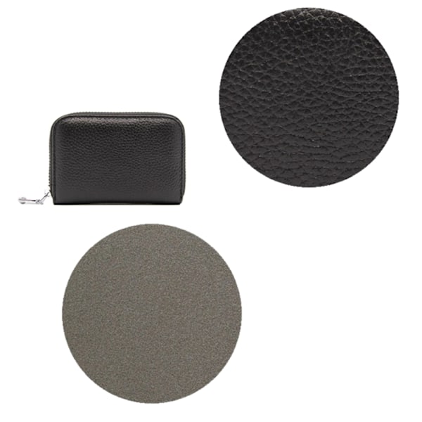 RFID Läderplånbok - Skydd & Stil i Kompakt Format black 100