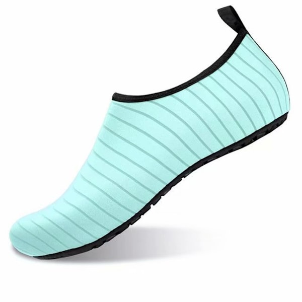 (Storlek: 42/43) Badskor Unisex Strandskor Surfsko Aquaskor Grön Green 42/43