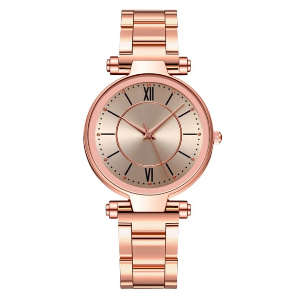 Klocka Kvarts Armbandsur ROSÉGULD rose gold