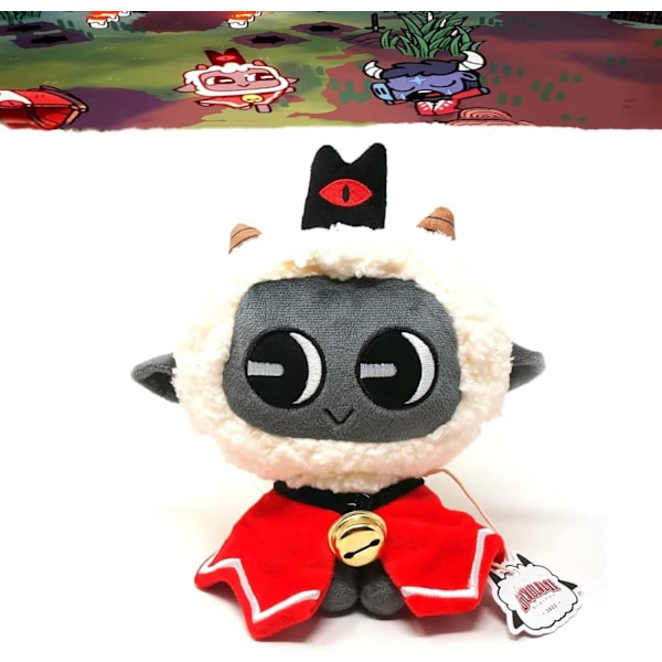 Ny Cult of The Lamb -pehmolelu, 7,9 tuumaa/20 cm Cult of The Lamb -pehmonukke