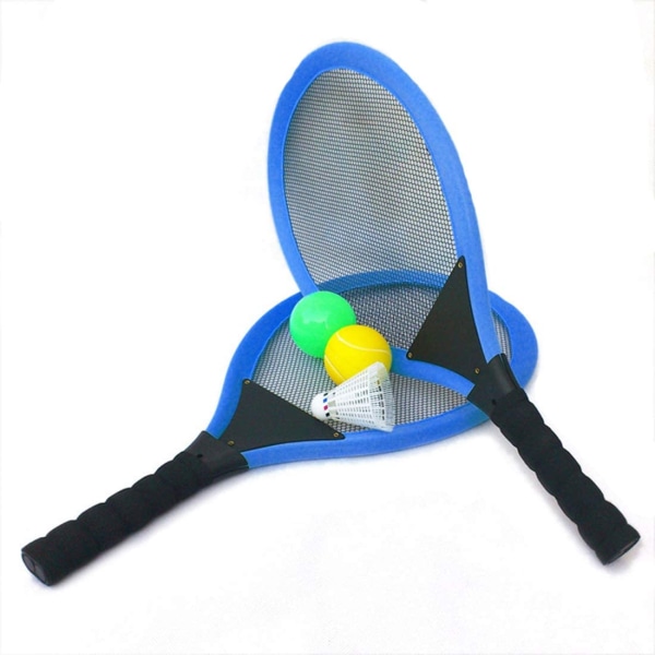 Tennisketchersæt med badmintonbolde softball udendørs
