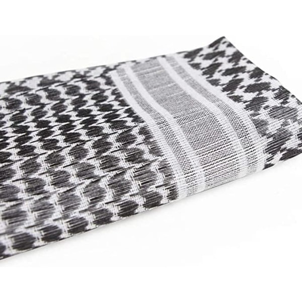 Militär Shemagh Taktisk Öken Keffiyeh Halsduk med tofsar