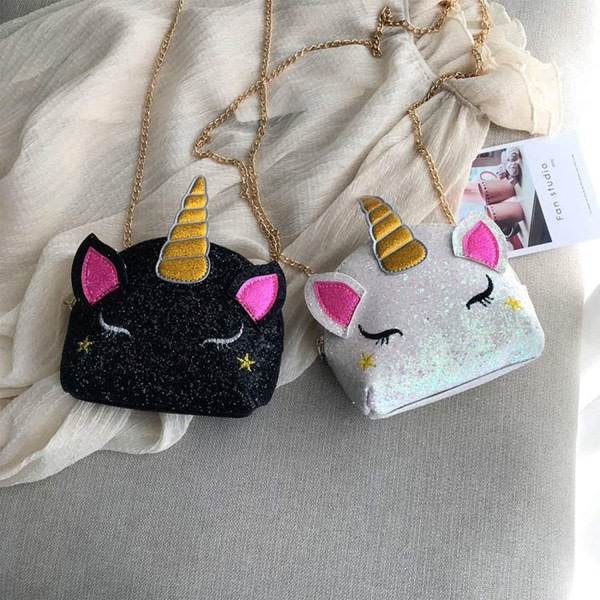 2 stycken toddler mini söt prinsessa handväskor