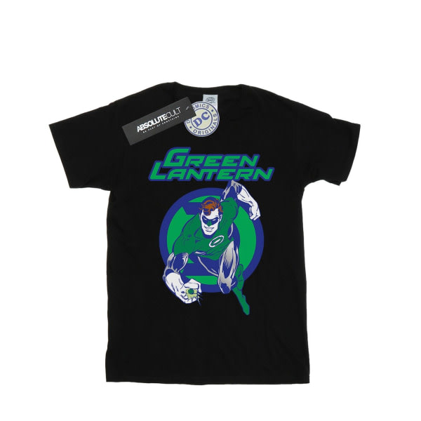 DC Comics Girls Green Lantern Leap T-shirt bomuld 9-11 år Bl Sort 9-11 år