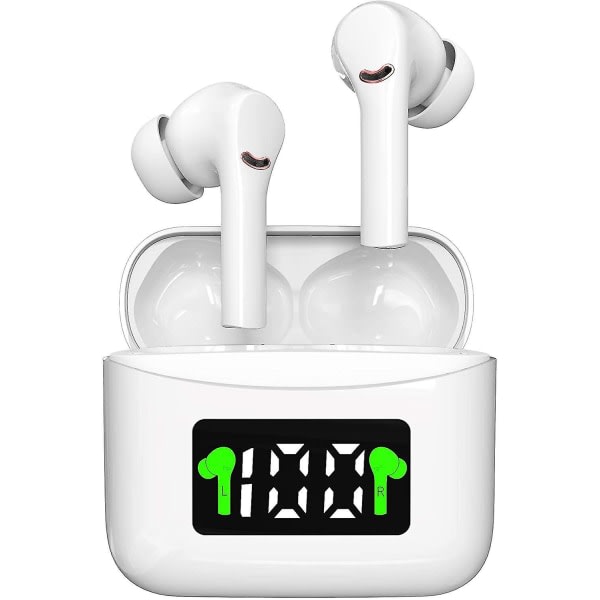 Ægte trådløse øretelefoner Aktiv støjreducerende Bluetooth-øretelefoner In-ear-hovedtelefoner $ Trådløs Bluetooth-indgang