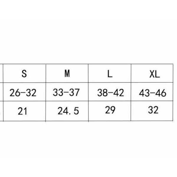 Silikone Skobetræk - Grå / Sort Sort black S (26-32)
