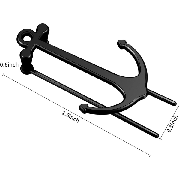 2 Anker Bogmærker Ankre Bogmærker 2 Ankre Bogmærker Kreativt Bogmærke Metal Sideholder Folding Bogmærke