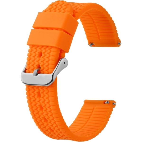 Driven Silikon klokke 22mm Quick Release Watch Band Replacement Band