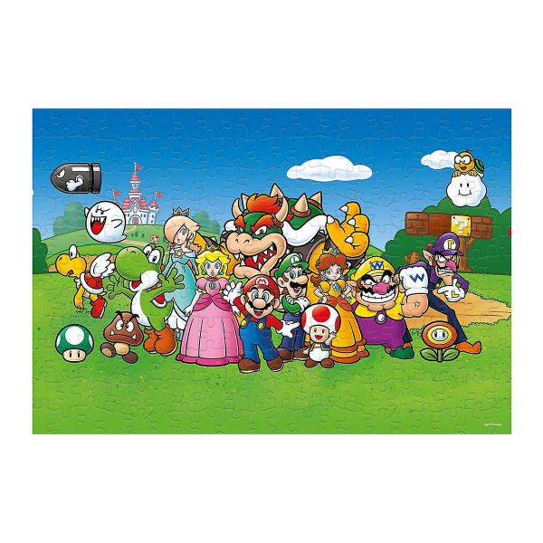 Mario & Friends puslespil med 500 brikker
