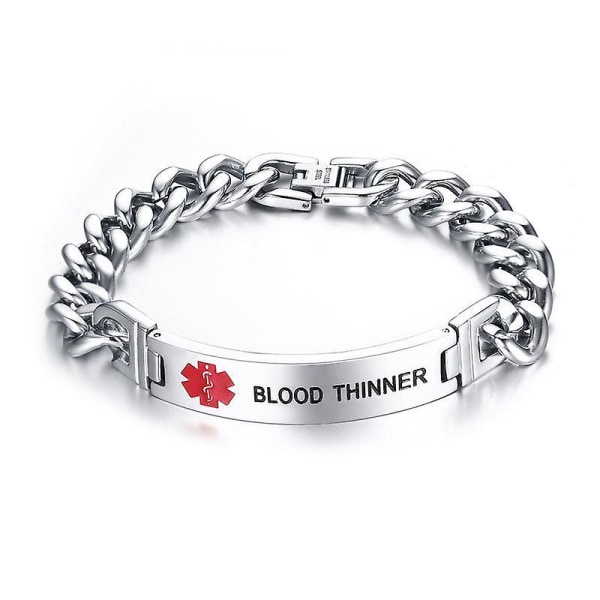 Epilepsi - Medicinsk Nödsituation, ID-armband BLOOD THINNER