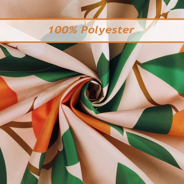 Mögelresistent duschdraperi Vattentät polyester Citronmönster 180x180 cm Yellow