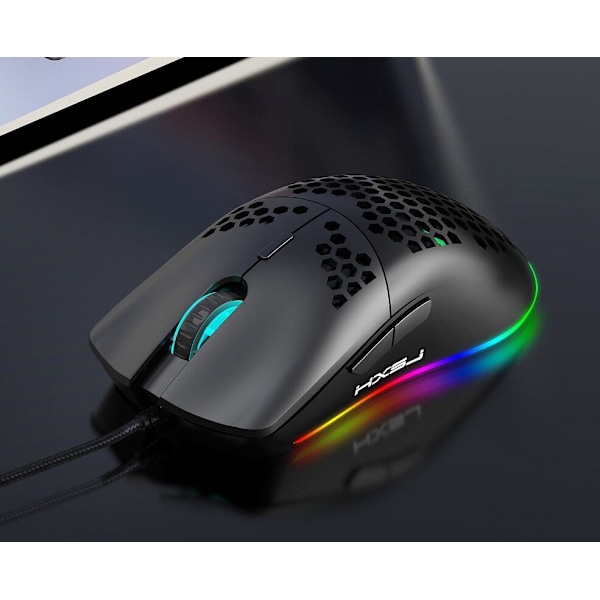 Programmerbar gaming mus Sort Black one size