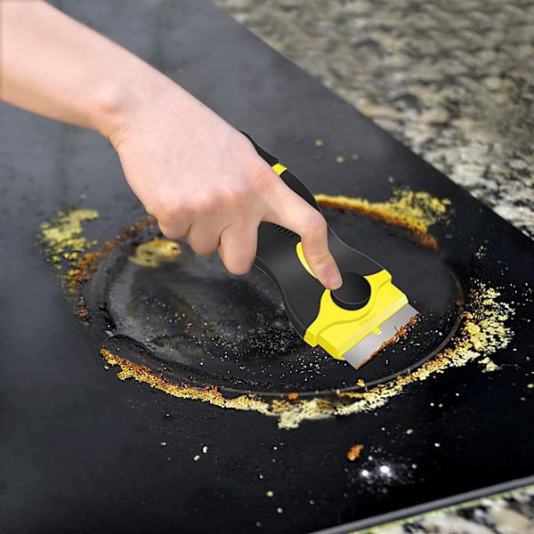 Glasskeramisk skrapa rostfritt stål glaskeramikhäll