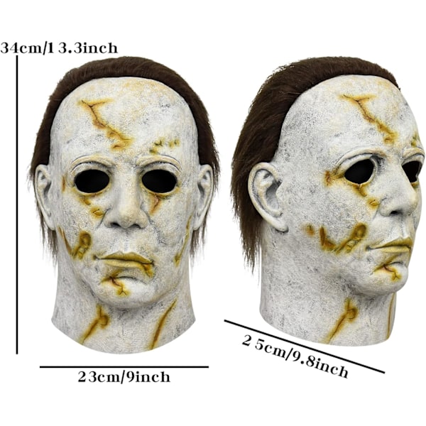 SINSEN Michael Myers Maske Halloween Skrekk Kills Maske Halloween