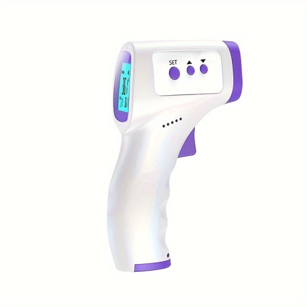 1. digital panntermometer, beröringsfri infrarød medisinsk termometer, kroppstemperaturmätverktøy, for voksne baby, uten batteri