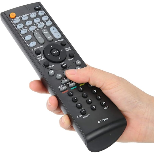 Rc 799M Fjernkontroll Abs Premium Abs Fjernkontroll Erstatningsdel Passer for Onkyo Rc 799M
