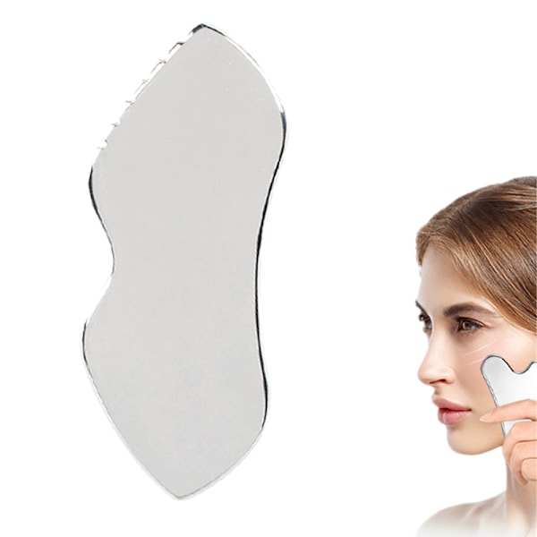 Rustfrie Gua Sha-verktøy Stålskrapemassasjeverktøy