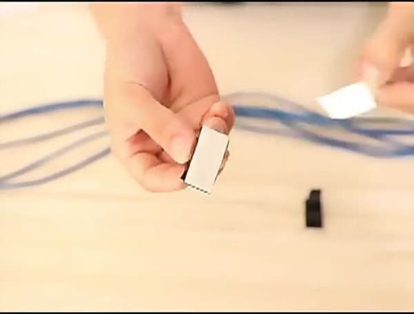 Selvklæbende kabelclips 50 stk. kabelholder-organizer