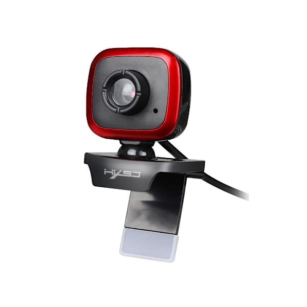 Webcam 360 Grader med Indbygget Mikrofon – Perfekt til Opkald Sølv Silver one size