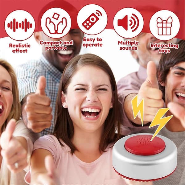 Fart machine with remote control, fart sound machine with 50 different realistic sounds, wireless control-FF-