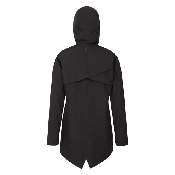 Mountain Warehouse Ladies/Ladies Hilltop Waterproof Jacket 4 UK Black 4 UK