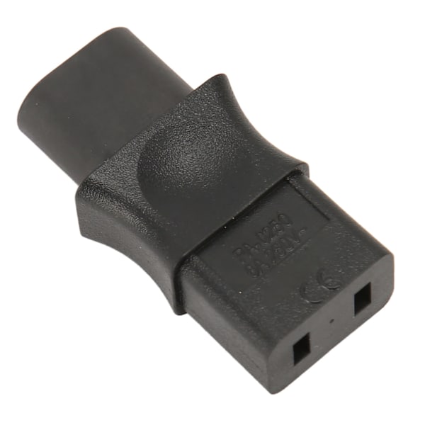 IEC320 C8 till IEC320 C9 Adapter C8 Hane till C9 Hona Konverter Strömkonverteringskontakt AC 250V 6A 1500W