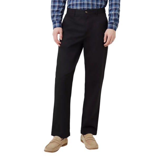 Maine Premium Chino-bukser til mænd 32S Sort Sort 32S
