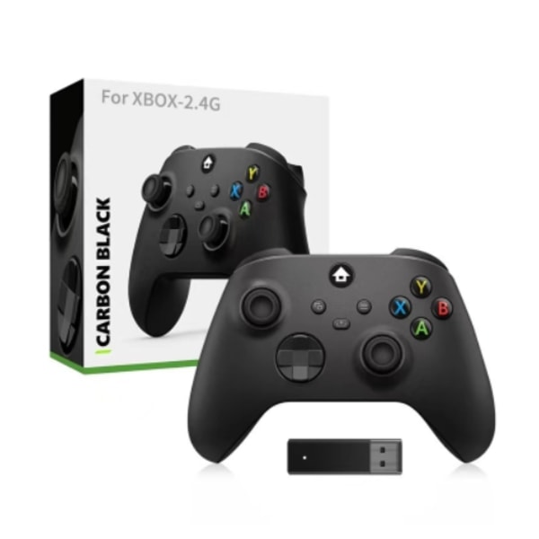 Langaton Xbox-ohjain yhteensopiva Xbox One-, Xbox Series X-, Xbox Series S-, Xbox One X/S-, Xbox Elite Series -laitteiden ja Windows-pelien kanssa Black