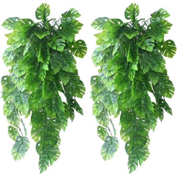 STK Artificial Monstera Leaves Artificial Ivy Leaf Garland