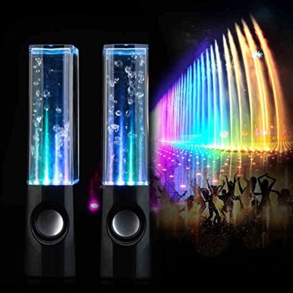 Water Dancing Speakers Light Seven Waterdance Speaker Show Water