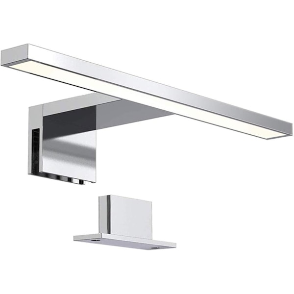 LED-spejllampe spejl med belysning 5W 30 CM badeværelseslampe til spejlskab badeværelse 6000K neutral hvid badeværelseslampe spejllampe-XF3-