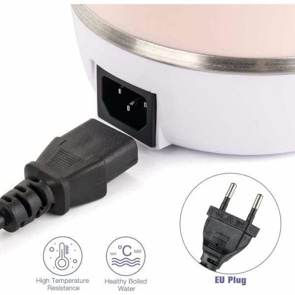 Foldable Electric Kettle, 600ml Silicone Travel Kettle, Foldable Travel Kettle, Foldable Camping Kettle, Portable Electric-FF-