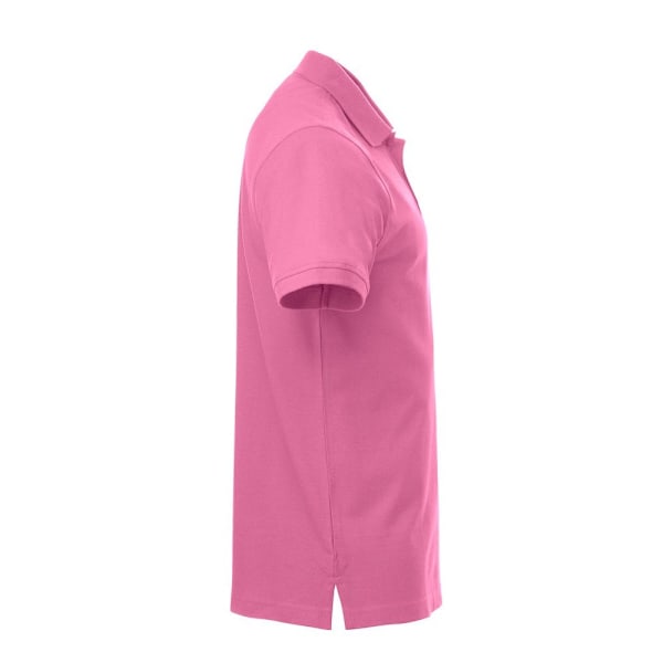 Clique Classic Lincoln Polo Skjorte XS Lys Rosa for Herr Lys Rosa XS Bright Pink