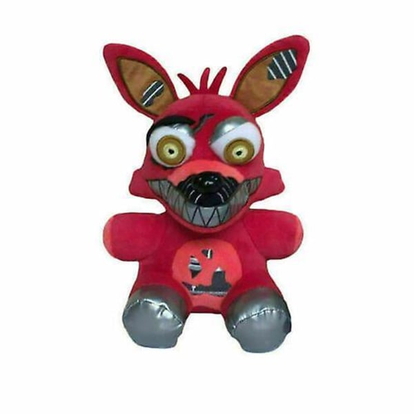 Fem Nätter Hos Freddy's Fnaf Skräckspel Barn Plushie Leksak Plyschdockor Present Topp Foxy the Pirate