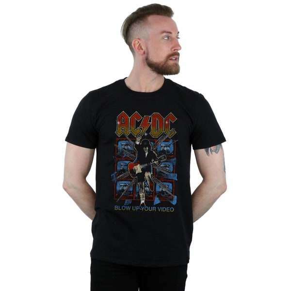 AC/DC Herre Blow Up Your Video T-Shirt XL Sort Sort XL