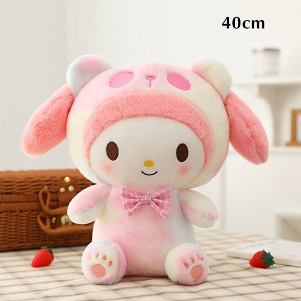 Kawaii Sanrio Pehmolelut Täytetyt Nukkeet Luovat Söpöt Kuromi Melody Cinnamoroll Täytetyt Lelut Lapsille Syntymäpäivä Lastenpäivä Melody Melody 40cm