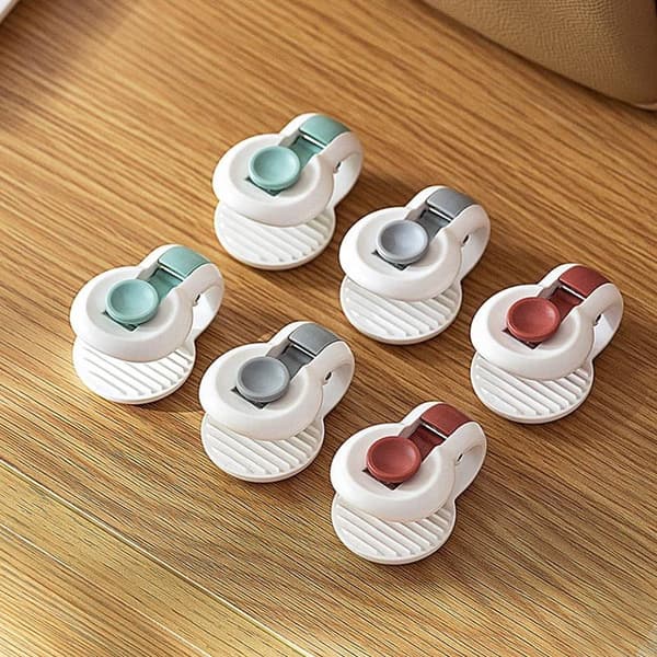 Dyneclips 12 Stykker Robuste Lagner Fastgørelsesclips Grey
