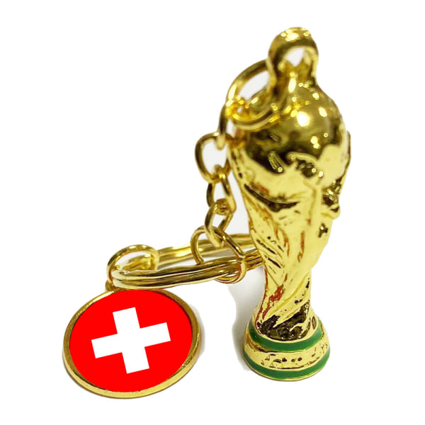 kpl World Cup Match Keychain-Football Keychain -Sveitsi