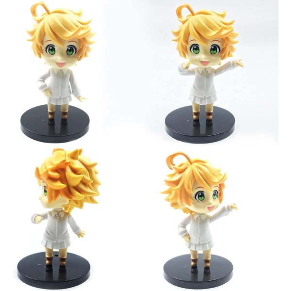 4PCS luvattu Neverland-nukke, Emma Nendoroid, anime-toimintanukke