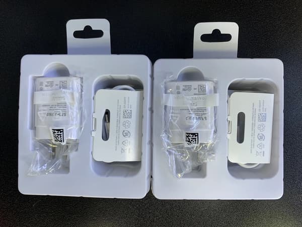 Hurtiglader 45W for Samsung USB-C + 2M USB C-kabel - EU - Svart-FF-