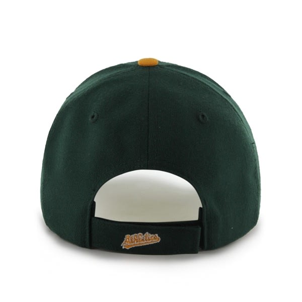 47 Unisex Adult MLB Oakland Athletics cap One Size Gre Green/Keltainen One Size