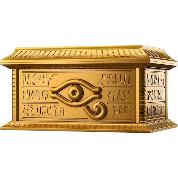 Yu-Gi-Oh! Bandai Ultimagear Millennium Puzzle Opbevaringsboks Guld Sarkofag