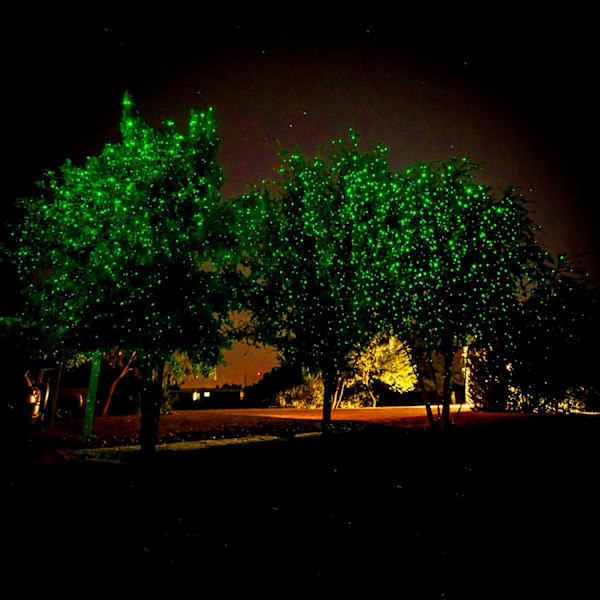 Ljusa 20 m 200 LED Julbelysning, Julgransbelysning Kopplingsbar Grön Green 200 LED
