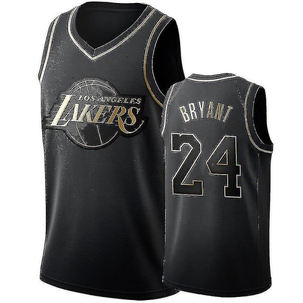 Broderet Basketball Jersey Lakers (s) XXL