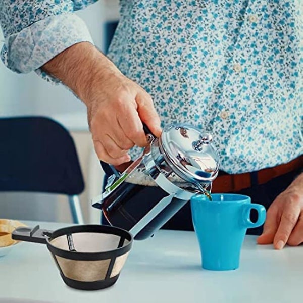 Gjenbrukbart kaffefilter kompatibelt med Hamilton Beach Two-Way Brew kaffetraktere modellene 49980a, 49980z, 47650, 49933