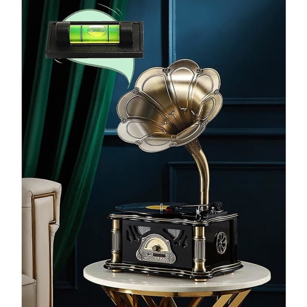 4 stk magnetisk for nivellering av fonograf, kamera, stativ, maskineri, vatermåleverktøy (magnetisk)