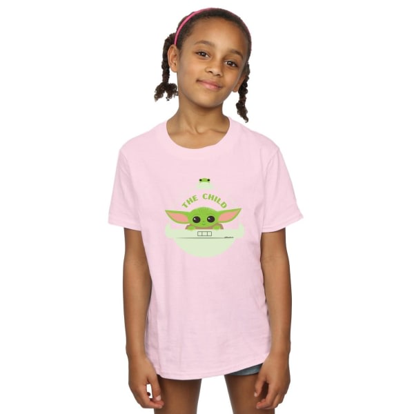 Star Wars Girls The Mandalorian The Child And Frog Cotton T-Shi Pink 12-13 år